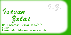 istvan zalai business card